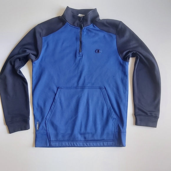 Champion Quarter Zip Long Sleeve Pullover men's Sm - Picture 3 of 15